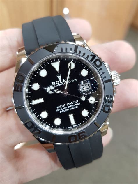 rolex yacht master black gold price|rolex yacht master price.